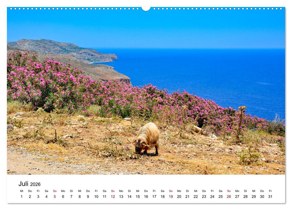 Kretas Wilder Westen (CALVENDO Premium Wandkalender 2026)