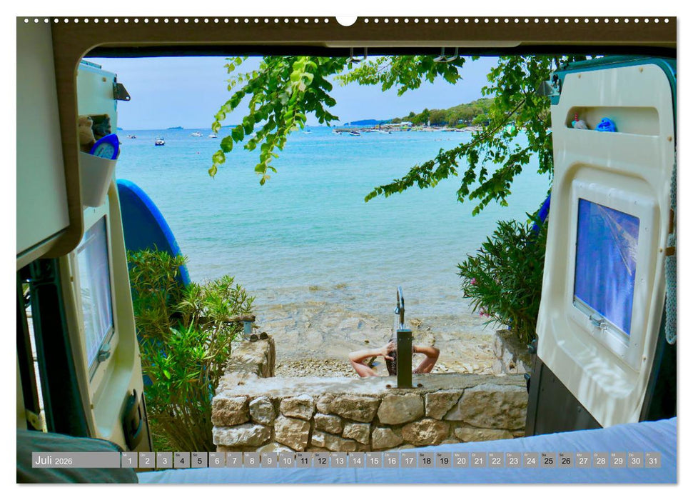 Vanlife; Camping - Freiheit - Reisen (CALVENDO Premium Wandkalender 2026)