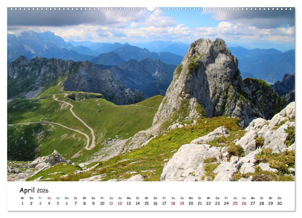 Slowenien - Triglav Nationalpark (CALVENDO Premium Wandkalender 2026)