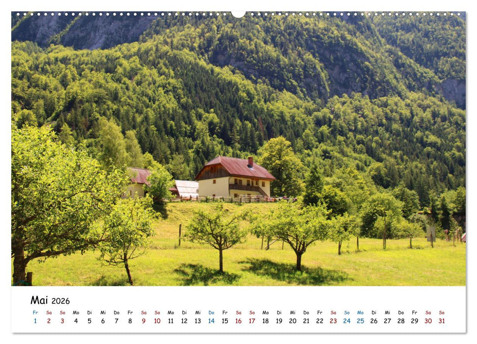 Slowenien - Triglav Nationalpark (CALVENDO Premium Wandkalender 2026)