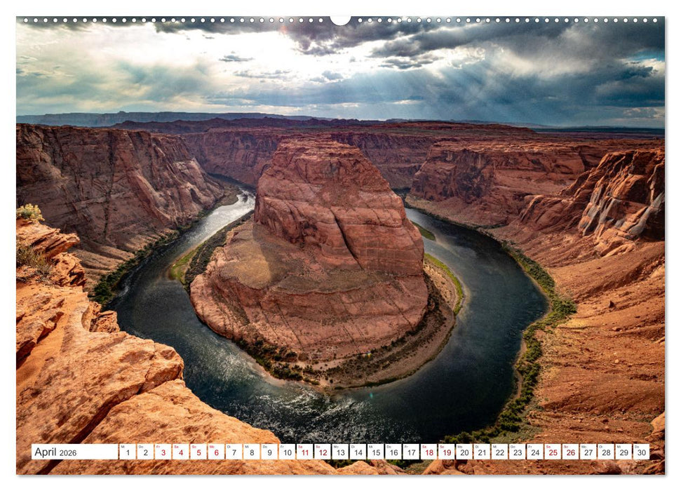 United States of America - Eine Reise durch den Westen der USA (CALVENDO Premium Wandkalender 2026)