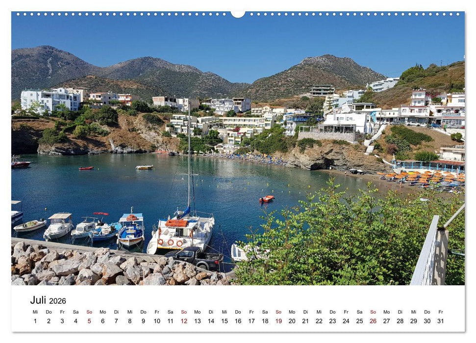 Kretas bezaubernder Norden (CALVENDO Premium Wandkalender 2026)