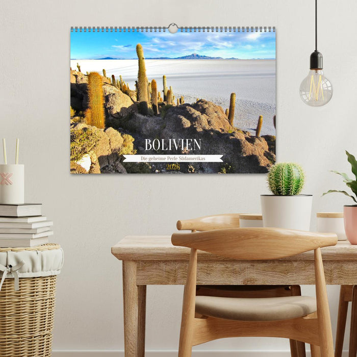 Bolivien - Die geheime Perle Südamerikas (CALVENDO Wandkalender 2026)