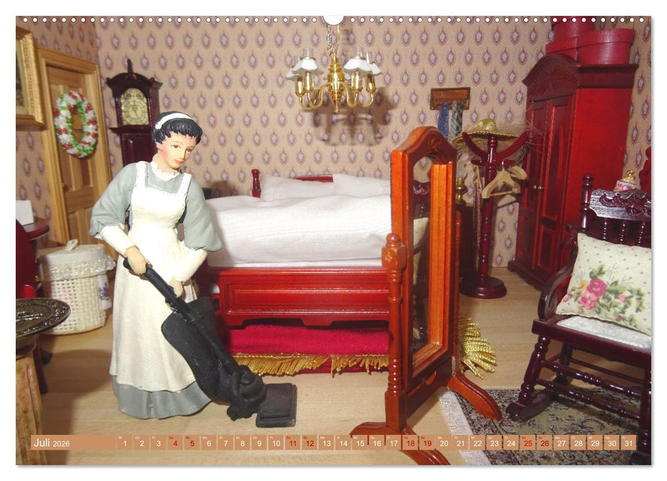 Puppenhaus-Träume (CALVENDO Premium Wandkalender 2026)