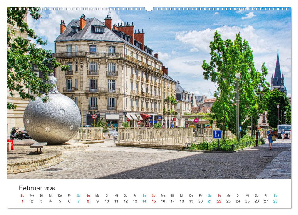 Frankreichs große Städte - Dijon (CALVENDO Premium Wandkalender 2026)