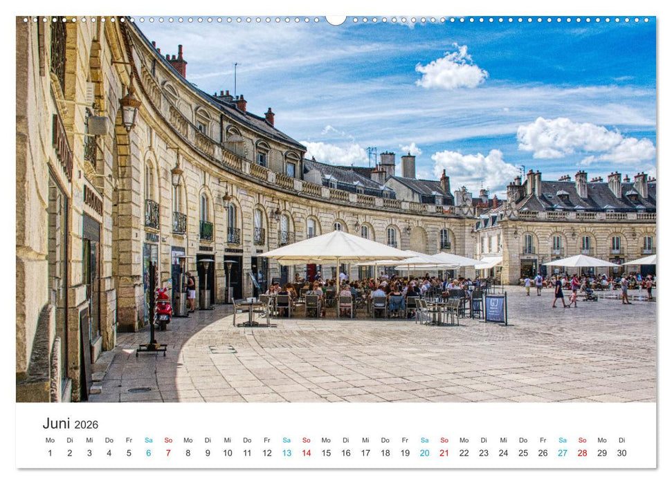 Frankreichs große Städte - Dijon (CALVENDO Premium Wandkalender 2026)