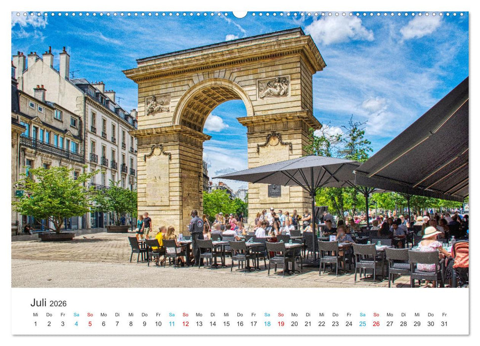 Frankreichs große Städte - Dijon (CALVENDO Premium Wandkalender 2026)