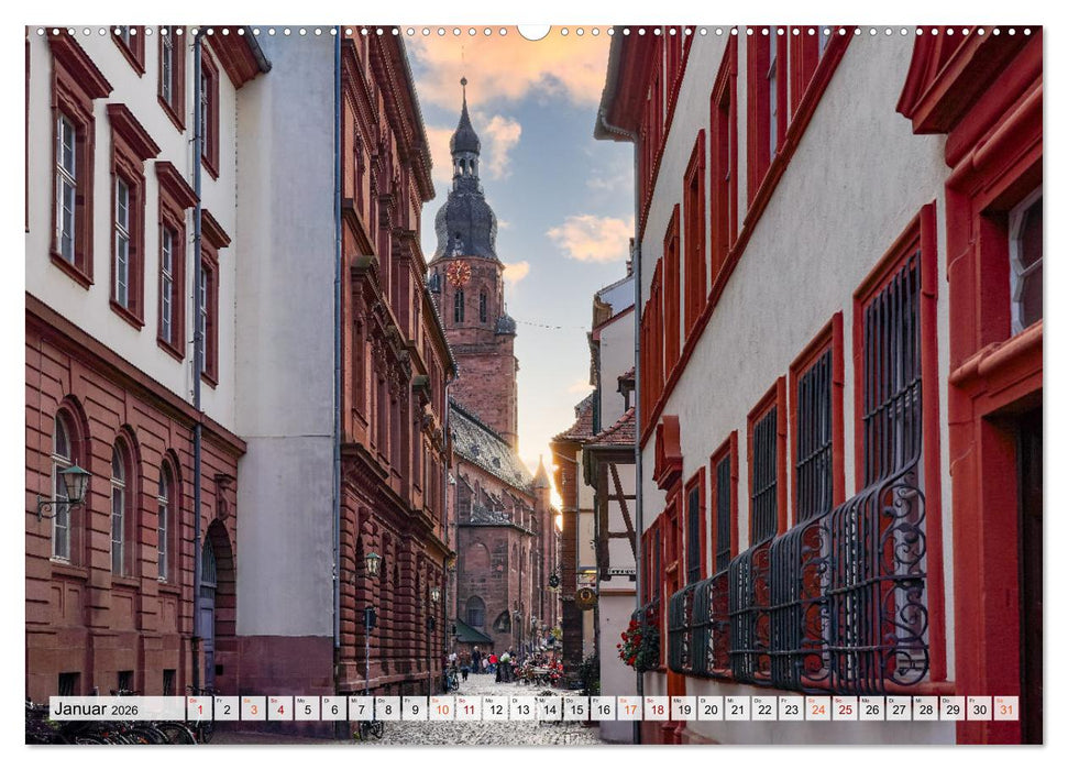 Heidelberg Impressionen (CALVENDO Wandkalender 2026)