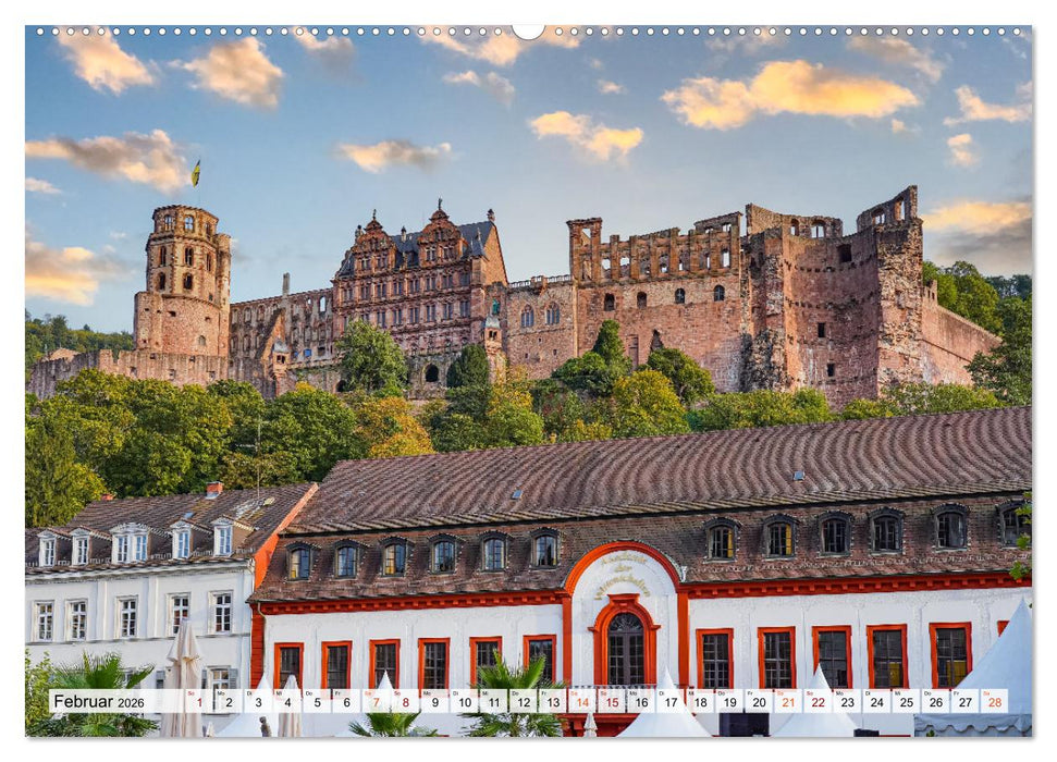 Heidelberg Impressionen (CALVENDO Wandkalender 2026)