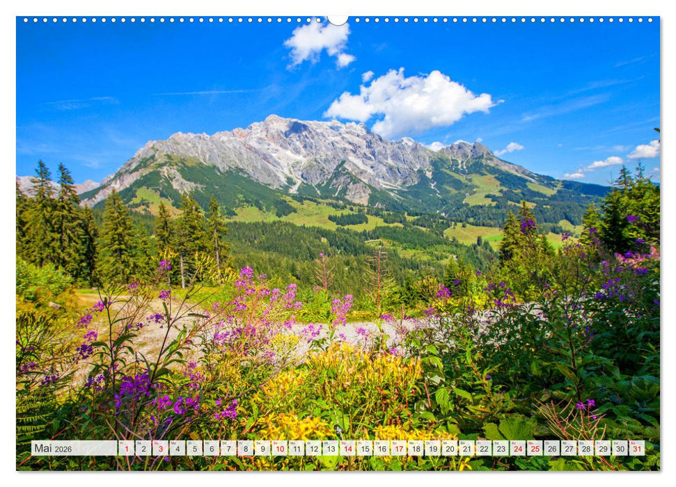 Schöne Grüße aus Dienten (CALVENDO Premium Wandkalender 2026)