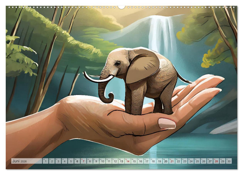 Mumpitz für Schlaufüchse (CALVENDO Premium Wandkalender 2026)