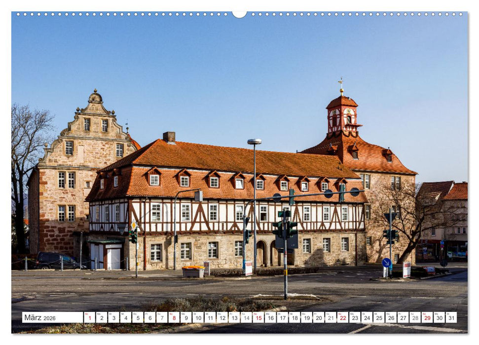 Werrastadt Eschwege (CALVENDO Premium Wandkalender 2026)