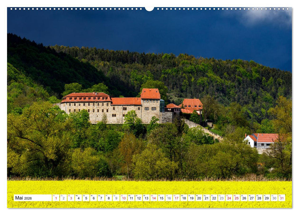 Werra Burgen Steig (CALVENDO Premium Wandkalender 2026)