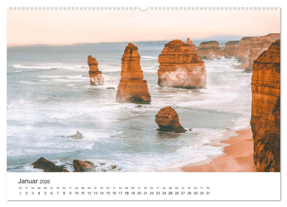 Faszination Australien - Impressionen vom Land Down Under (CALVENDO Premium Wandkalender 2026)