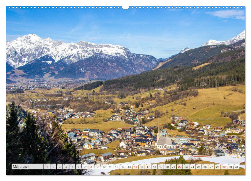 Maria Alm - Hinterthal - Hintermoos (CALVENDO Wandkalender 2026)