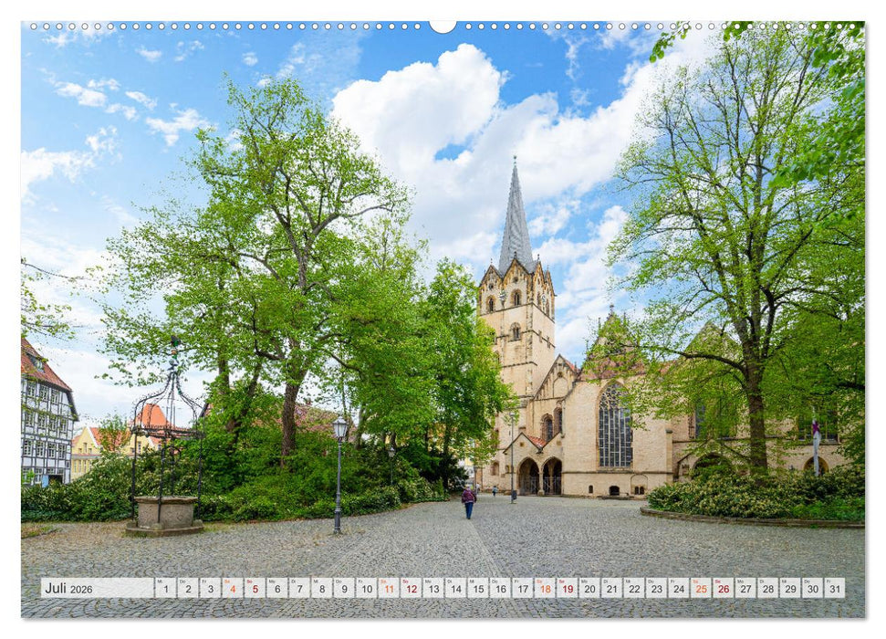 Herford Impressionen (CALVENDO Premium Wandkalender 2026)