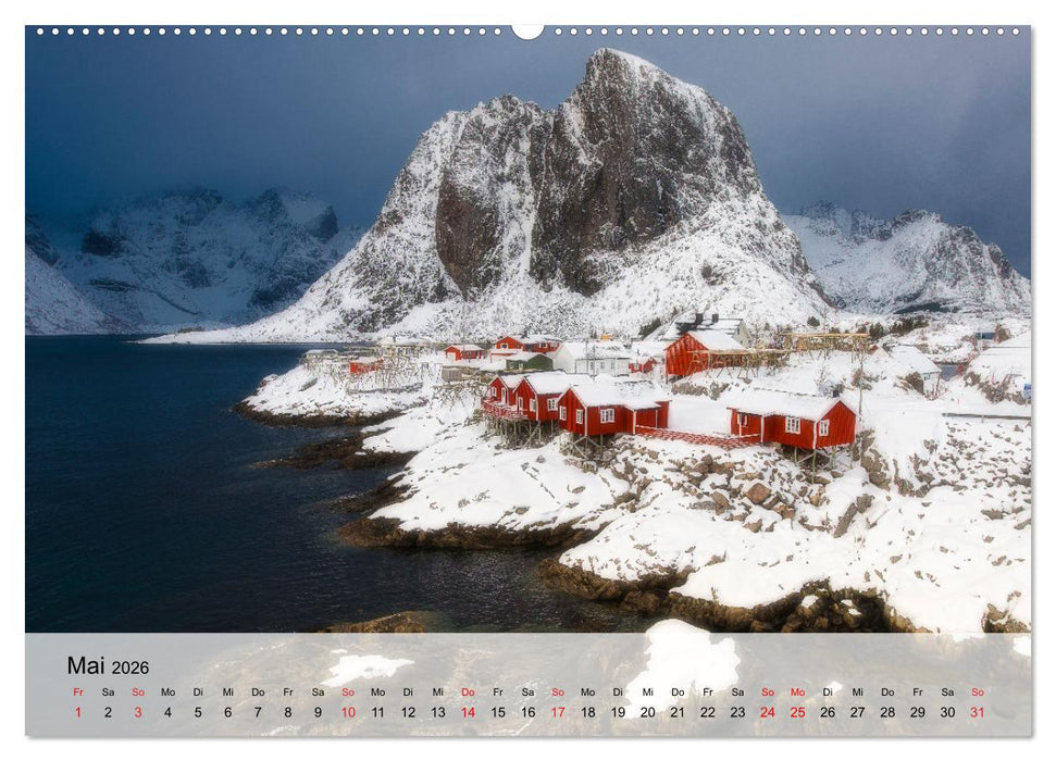 Skandinavischer Traum (CALVENDO Premium Wandkalender 2026)