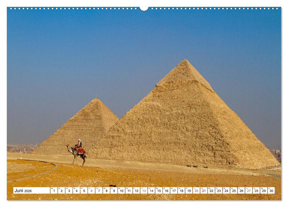Das Erbe der Pharaonen (CALVENDO Premium Wandkalender 2026)