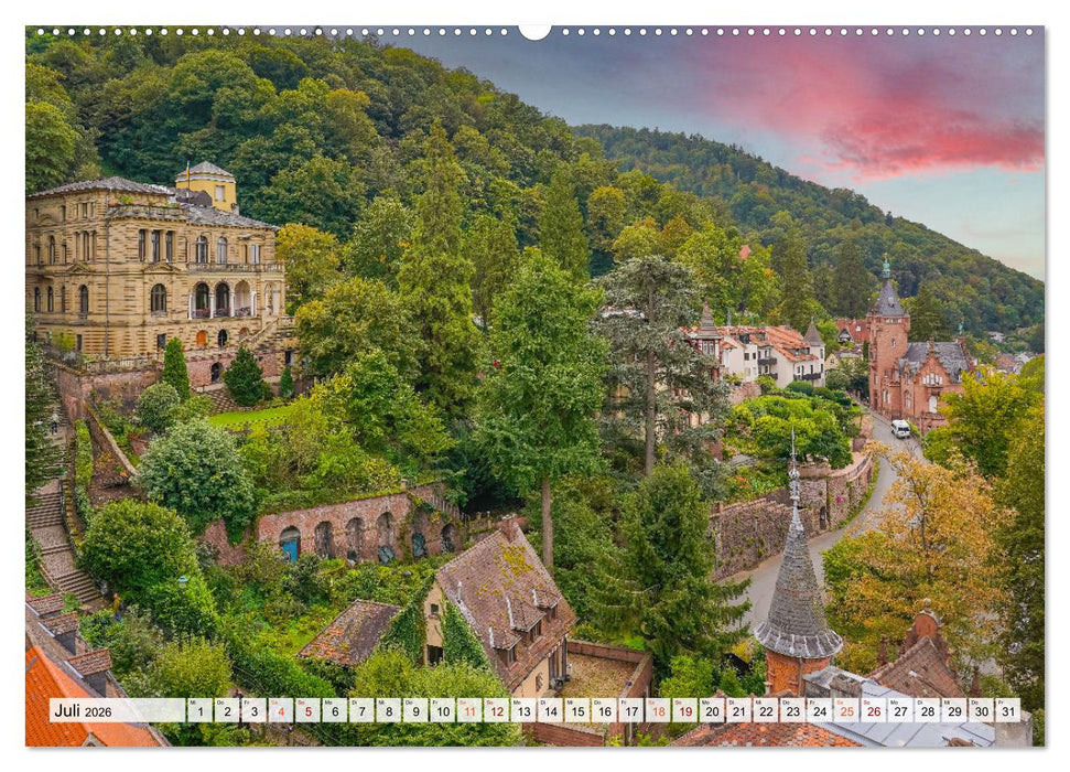 Heidelberg Impressionen (CALVENDO Premium Wandkalender 2026)