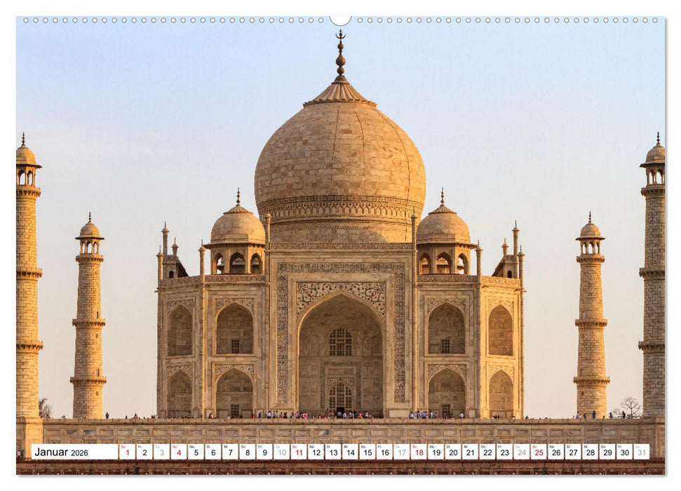 Faszination Indien (CALVENDO Premium Wandkalender 2026)