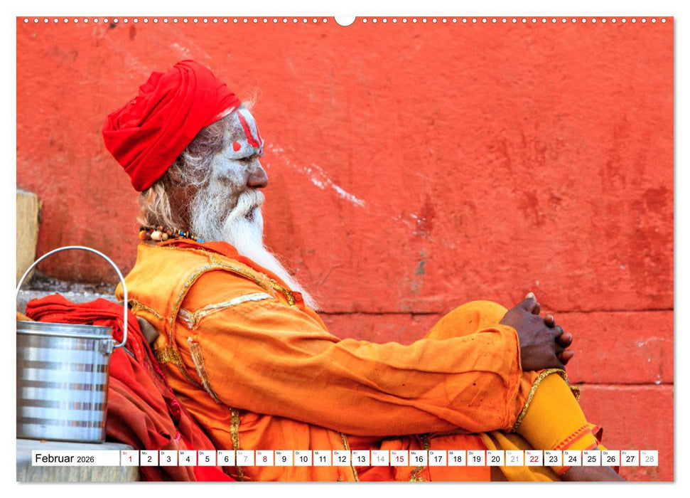 Faszination Indien (CALVENDO Premium Wandkalender 2026)