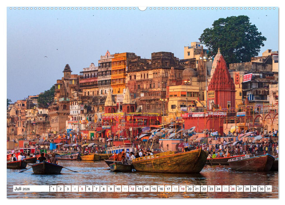 Faszination Indien (CALVENDO Premium Wandkalender 2026)
