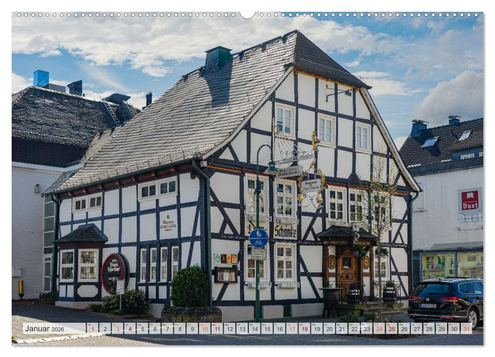 Warstein Impressionen (CALVENDO Premium Wandkalender 2026)