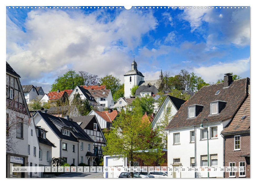 Warstein Impressionen (CALVENDO Premium Wandkalender 2026)