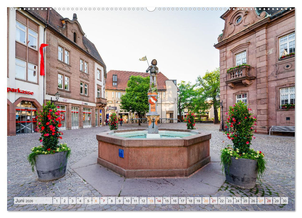 Ettlingen Impressionen (CALVENDO Premium Wandkalender 2026)