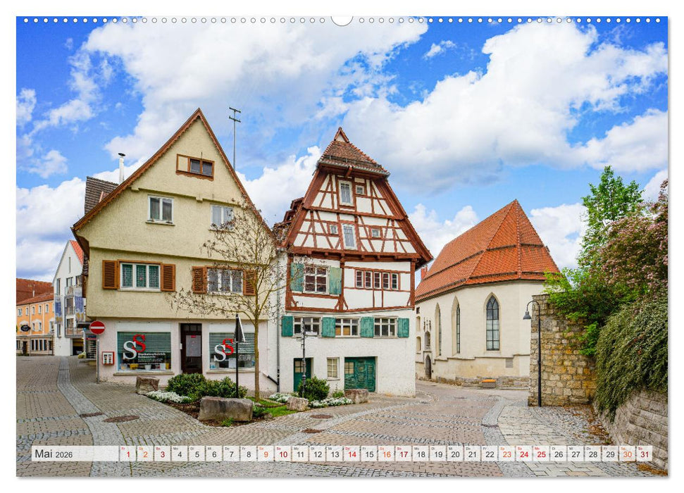 Ehingen Impressionen (CALVENDO Premium Wandkalender 2026)