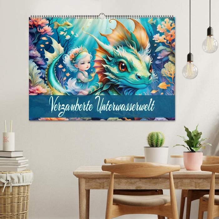 Verzauberte Unterwasserwelt (CALVENDO Wandkalender 2026)