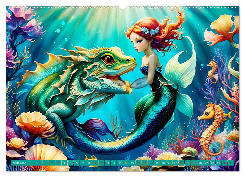 Verzauberte Unterwasserwelt (CALVENDO Wandkalender 2026)