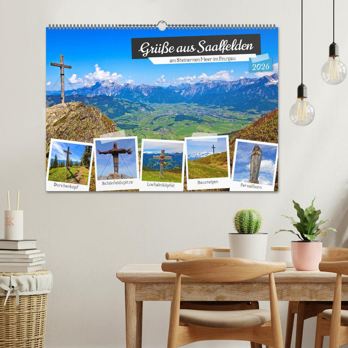 Grüße aus Saalfelden (CALVENDO Wandkalender 2026)