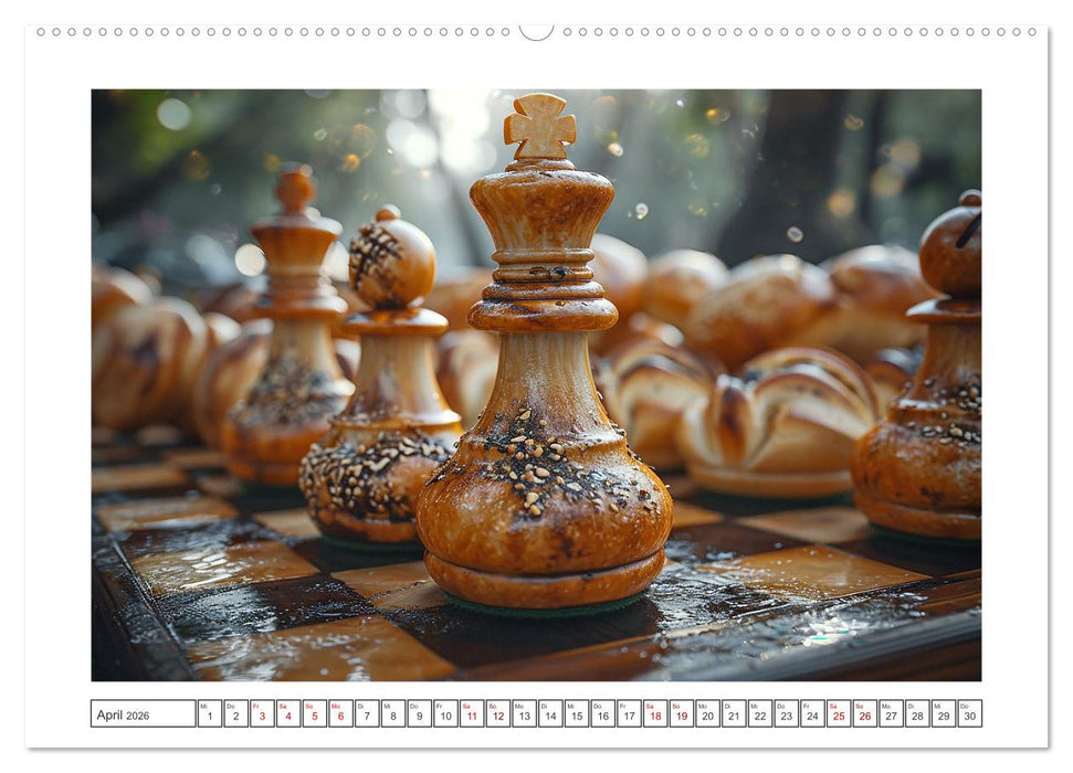 Lecker Schach (CALVENDO Wandkalender 2026)