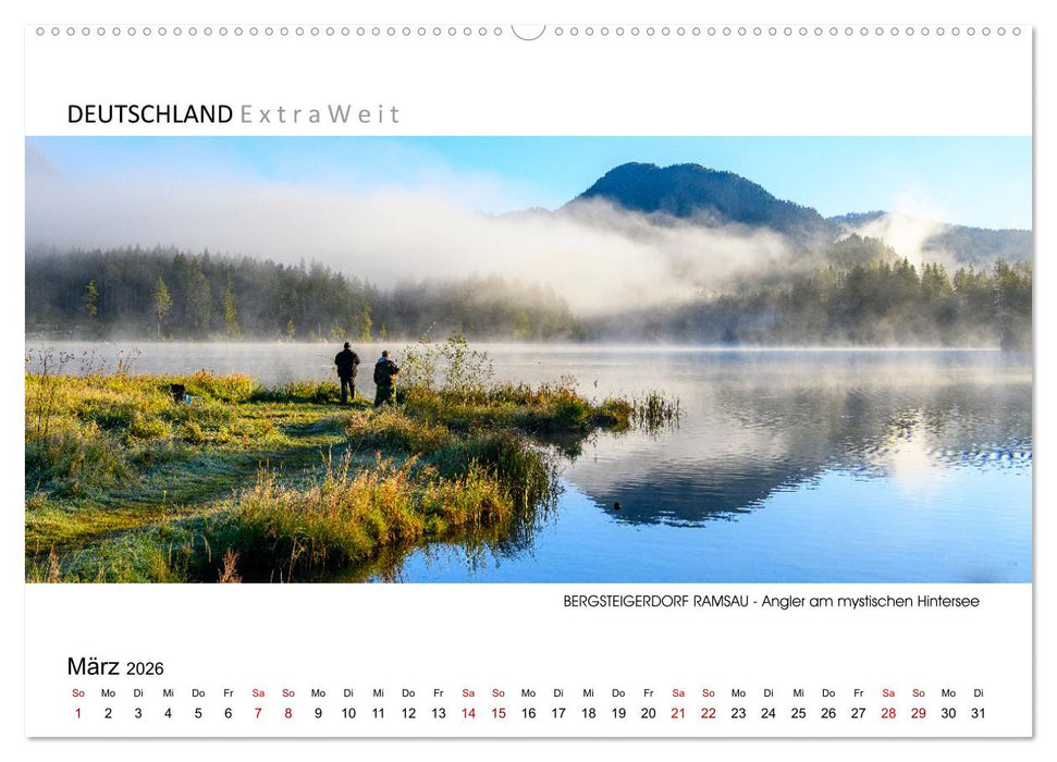 Bergsteigerdorf RAMSAU - Juwel im Berchtesgadener Land (CALVENDO Premium Wandkalender 2026)