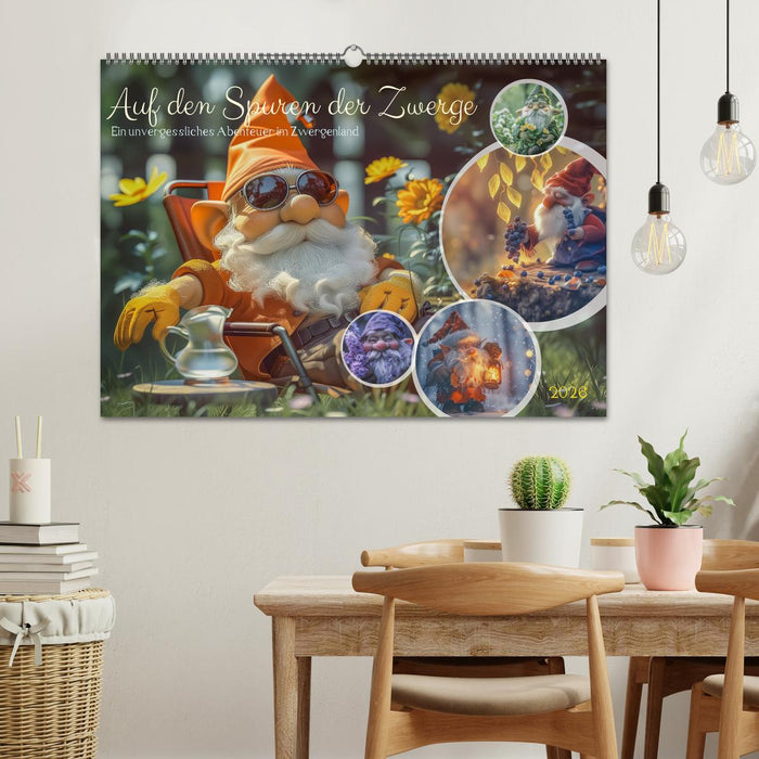 Auf den Spuren der Zwerge (CALVENDO Wandkalender 2026)