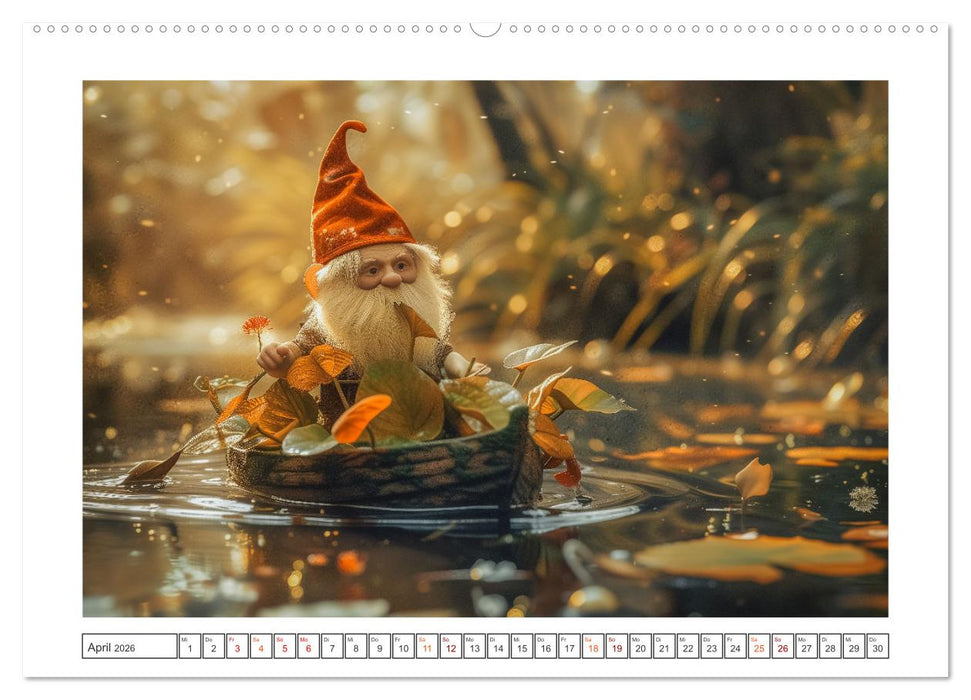 Auf den Spuren der Zwerge (CALVENDO Wandkalender 2026)