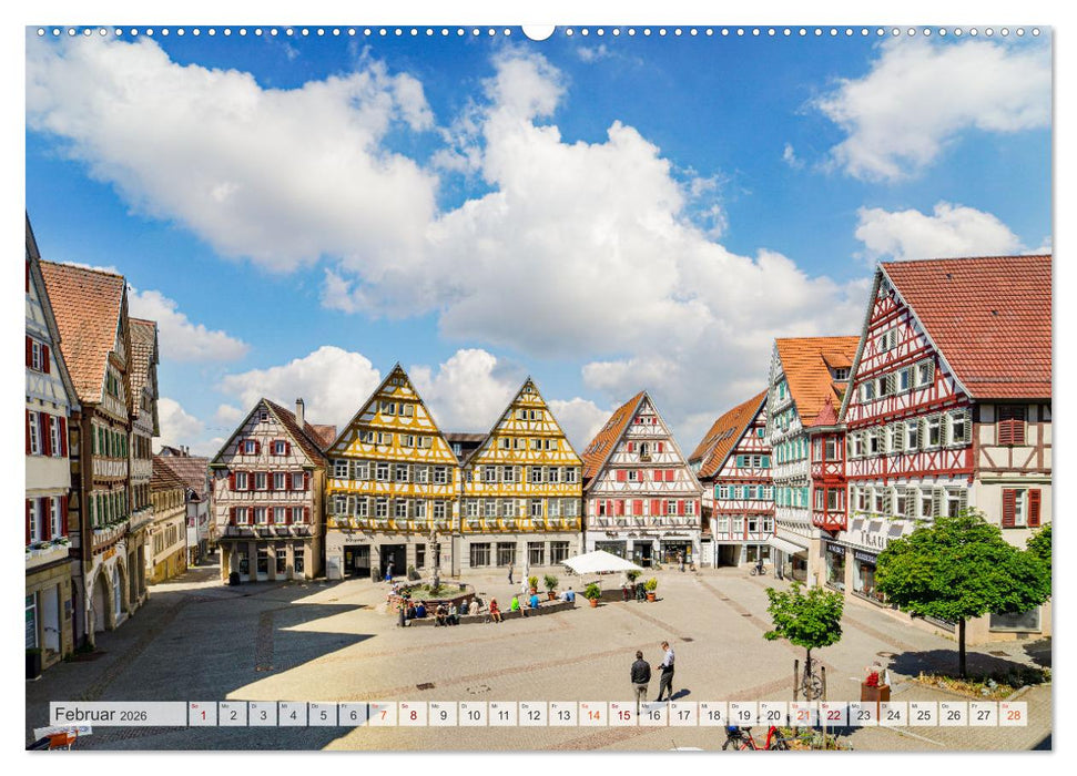 Herrenberg Impressionen (CALVENDO Premium Wandkalender 2026)