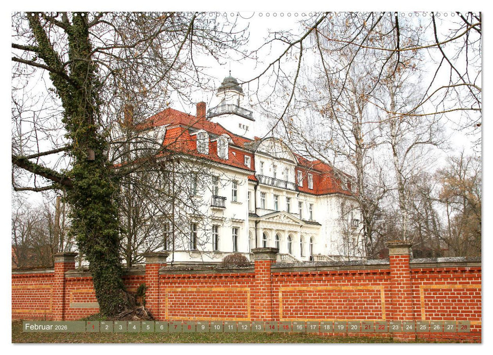 Brandenburg - schöne Ausflugsziele südlich von Berlin (CALVENDO Premium Wandkalender 2026)