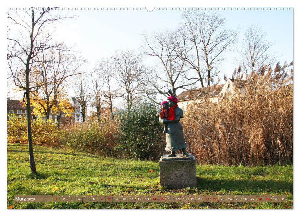 Brandenburg - schöne Ausflugsziele südlich von Berlin (CALVENDO Premium Wandkalender 2026)