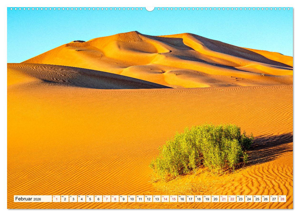 Rub al-Chali Oman (CALVENDO Premium Wandkalender 2026)