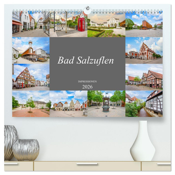 Bad Salzuflen Impressionen (CALVENDO Premium Wandkalender 2026)