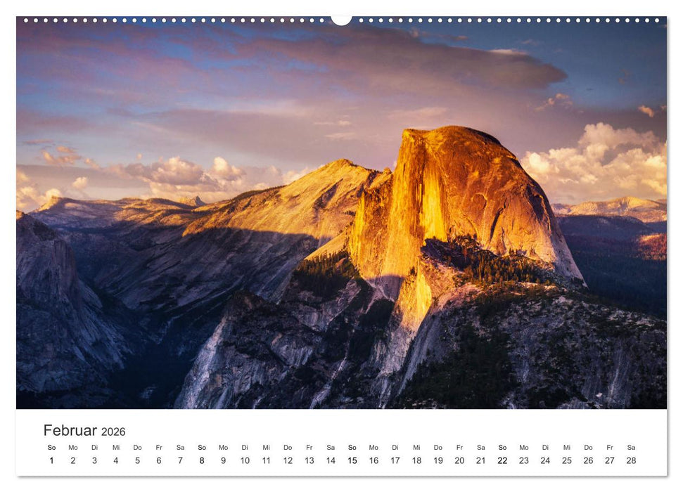 Yosemite - Einzigartige Naturspektakel (CALVENDO Premium Wandkalender 2026)