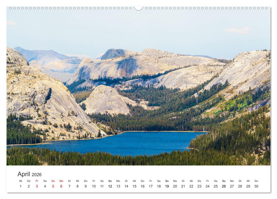 Yosemite - Einzigartige Naturspektakel (CALVENDO Premium Wandkalender 2026)