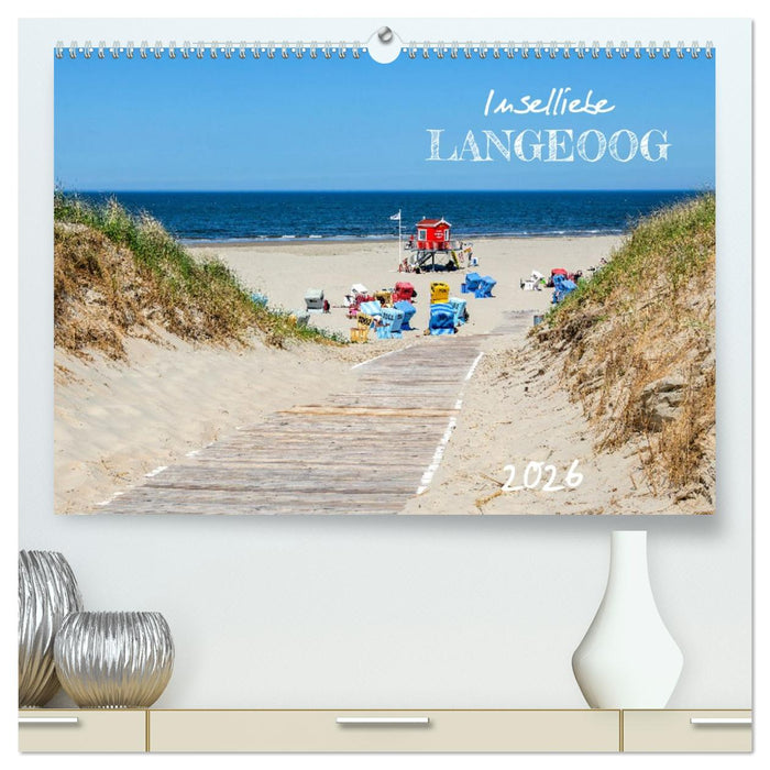 Inselliebe Langeoog (CALVENDO Premium Wandkalender 2026)