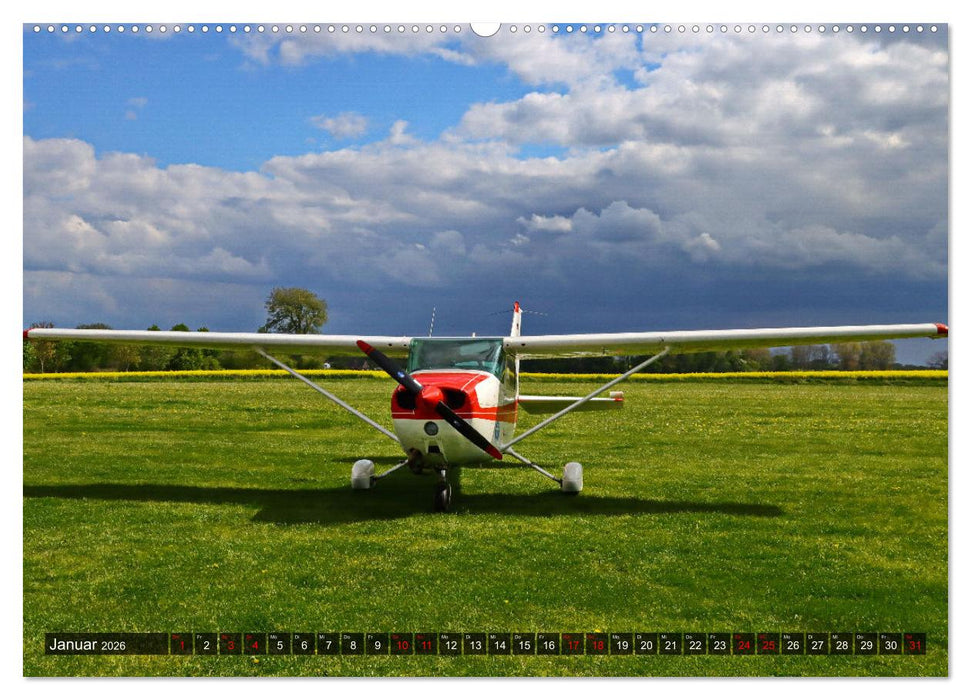 Flugroute Ostsee Bäder (CALVENDO Premium Wandkalender 2026)