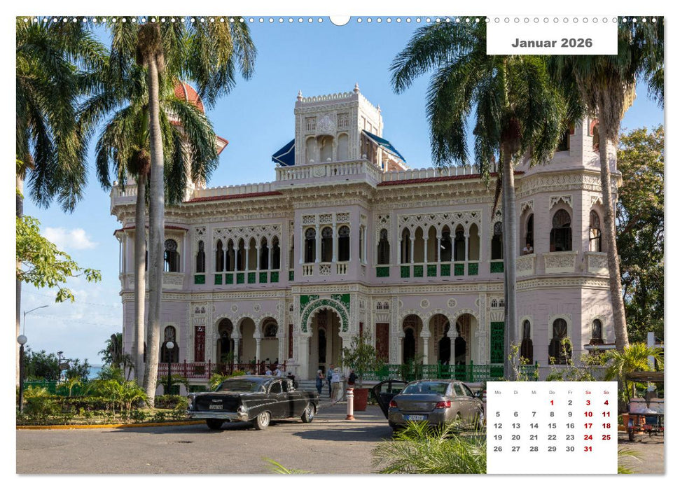 Kuba - karibisches Inselparadies (CALVENDO Premium Wandkalender 2026)
