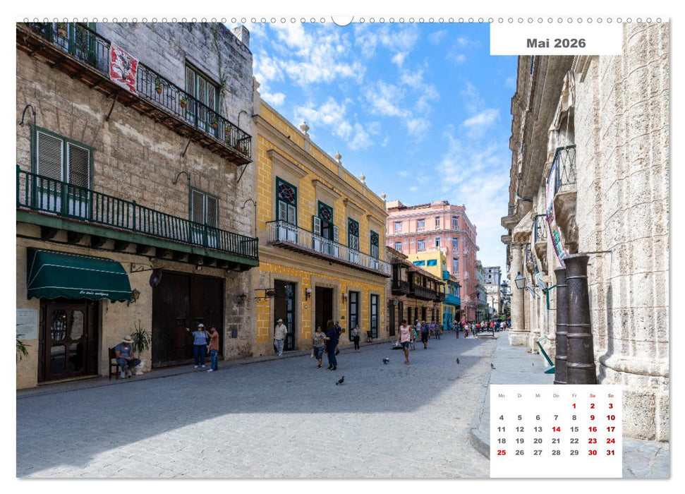 Kuba - karibisches Inselparadies (CALVENDO Premium Wandkalender 2026)