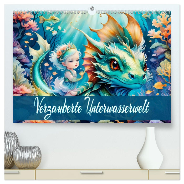 Verzauberte Unterwasserwelt (CALVENDO Premium Wandkalender 2026)
