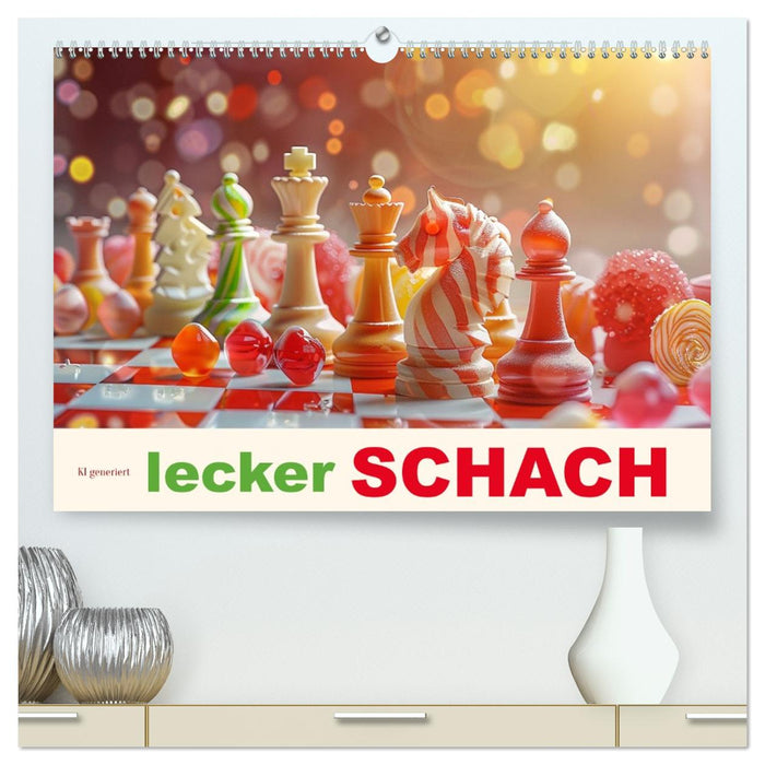 Lecker Schach (CALVENDO Premium Wandkalender 2026)
